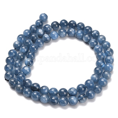 Натуральный кианитовые бисер пряди&nbsp;G-C259-B01-8mm-02-1