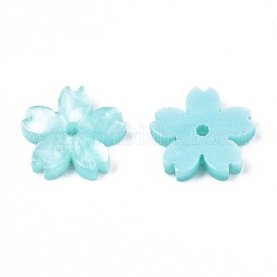 Непрозрачные акриловые бусины&nbsp;X-SACR-S273-31D-1