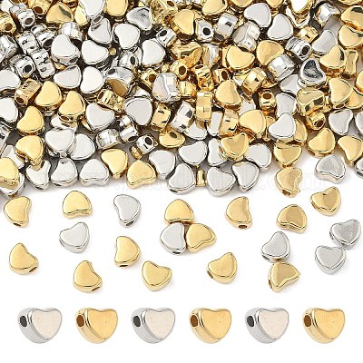 400шт 2 цвета пластиковые бусины ccb&nbsp;CCB-YW0001-57-1