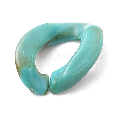 Акриловые бордюрные цепи перстни&nbsp;RJEW-JR00311-01-1