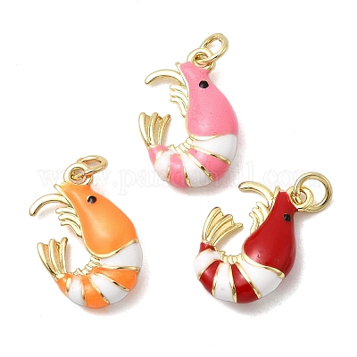 Латунь эмаль подвески&nbsp;KK-H092-07G-1