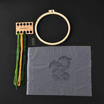 Наборы для вышивания на прозрачной ткани своими руками DIY-K032-78D-1