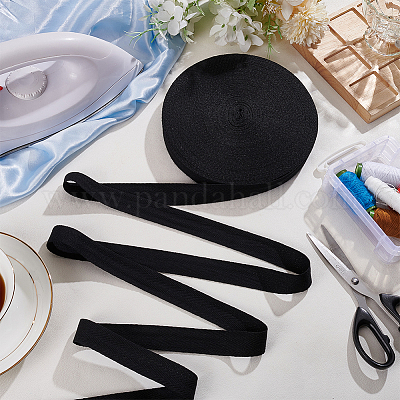 Хлопковая лента «елочка»&nbsp;OCOR-WH0101-12B-03-1