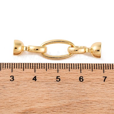 Латунь раз по сравнению с застежками KK-U016-21G-1
