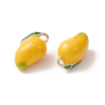 2шт латунные эмалированные подвески&nbsp;KK-YW0001-89-1