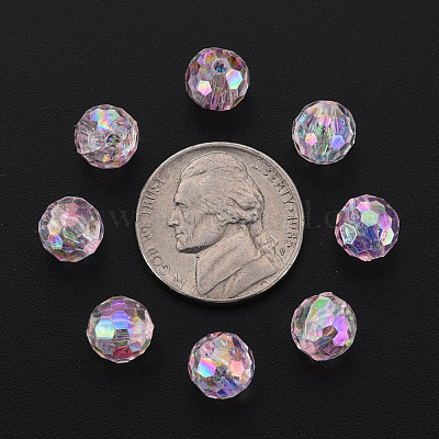 Прозрачные акриловые бусины&nbsp;MACR-S373-64-C05-1