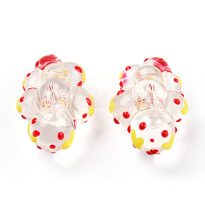 Прозрачные акриловые бусины&nbsp;ACRC-T012-01-E01-1