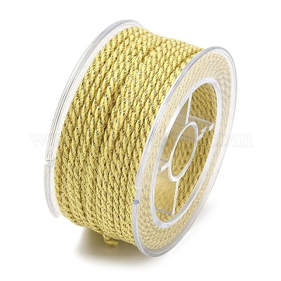 Нейлоновый витой круглый шнур длиной 20 м&nbsp;NWIR-A011-01O-1