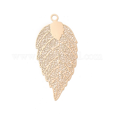 Стеллаж покрытие латунь филигрань большие подвески KKC-T001-03KCG-1