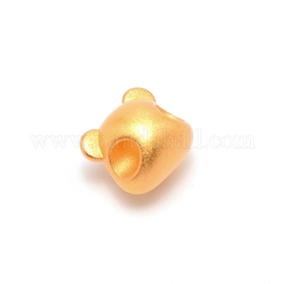 Бусины из матового сплава&nbsp;PALLOY-WH0094-10-1