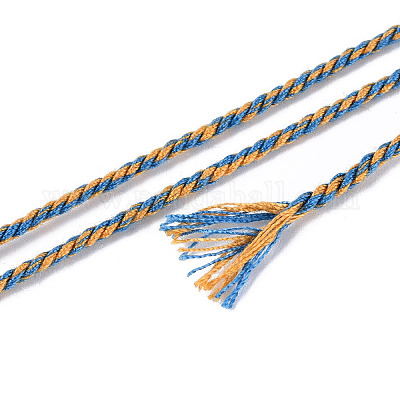 150 м двухслойных хлопковых витых шнуров&nbsp;OCOR-N010-01-11-1