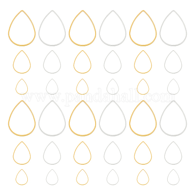 Латунные соединительные колечки&nbsp;KK-PH0036-46-1