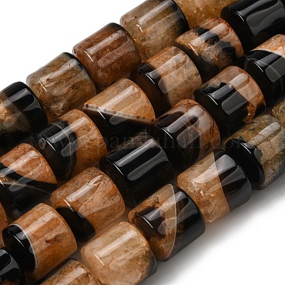 Природный агат бисер нитей&nbsp;G-F820-P01-01E-1