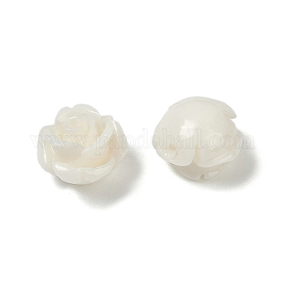 Резные бусины из синтетического коралла&nbsp;CORA-H003-01A-13-1