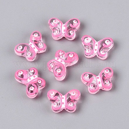 Прозрачные стеклянные бусины&nbsp;GLAA-T025-20E-1