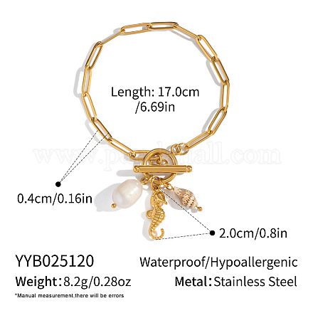 Браслеты с подвесками в виде морского конька EU3290-2-1