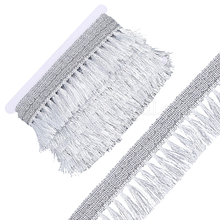 7 ярд кружевной отделки из полиэстера&nbsp;OCOR-GF0005-50B-1