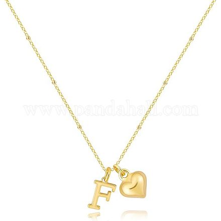 Женские латунные подвески в виде инициалов и сердца&nbsp;FS-WG01F32-06-1