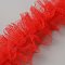 Lace Trim, Polyester Lace Ribbon Edge Trimmings, for Sewing and Bridal Wedding Decoration, Red, 1-5/8~2 inch(40~50mm)