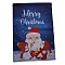 Garden Flag for Christmas, Double Sided Polyester House Flags, for Home Garden Yard Office Decorations, Father Christmas with Snowman, Colorful, 460x320x0.4mm, Hole: 18mm