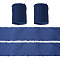 Polyester Ribbon, Organza Ribbon, Clothes Accessories, Marine Blue, 1-5/8 inch(40mm), about 5.47 Yards(5m)/Roll