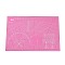 A3 Plastic Cutting Mat, Cutting Board, for Craft Art, Rectangle, Pale Violet Red, 30x45cm
