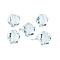 K9 Glass, Imitation Austrian Crystal Beads, Faceted, Roundell, Light Cyan, 6x6x6mm, Hole: 1.2mm