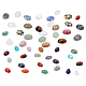 48 шт. 24 стиля кабошонов из натуральных смешанных драгоценных камней&nbsp;G-PH0002-54-7
