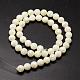 Нити бусин из натуральных морских раковин SSHEL-K013-8mm-A-2