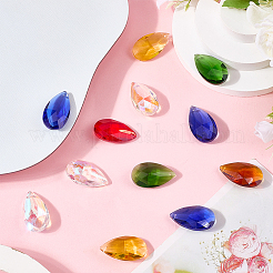 12шт стеклянные подвески&nbsp;GLAA-SP0001-46