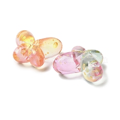 Прозрачные акриловые бусины&nbsp;MACR-F084-10