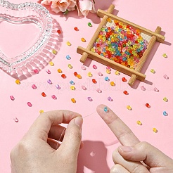 300 шт. Прозрачные акриловые бусины&nbsp;TACR-YW0002-40