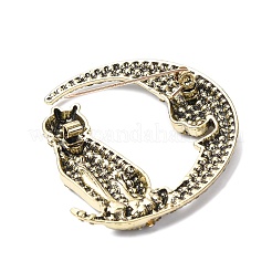 Булавки для килта из сплава со стразами для рюкзака&nbsp;LS-JEWB-L024-04AG