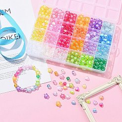 Прозрачные акриловые бусины&nbsp;TACR-YW0001-99