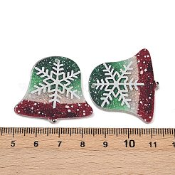 Подвески из непрозрачного акрила с принтом на рождественскую тематику&nbsp;LS-OACR-B037-05