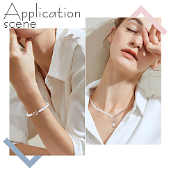 4 шт. 4 стиля 925 кольца с пружинным затвором из стерлингового серебра&nbsp;FIND-NB0006-68