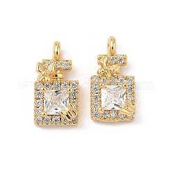 Латунные микро проложить кубического циркония подвески&nbsp;KK-S531-05G