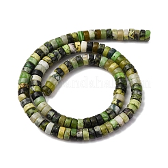 Природные серпантину нитей бисера G-L624-I16-3x6mm