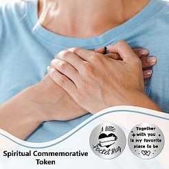 Карманный жетон для объятий&nbsp;DIY-CN0003-29A