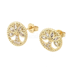 Кольцо с узором «древо жизни»&nbsp;EJEW-G460-02G