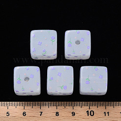 Окрашенные акриловые бусины &nbsp;MACR-S374-11C-05