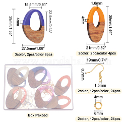 Наборы для изготовления сережек с подвесками своими руками&nbsp;RESI-OC0001-22