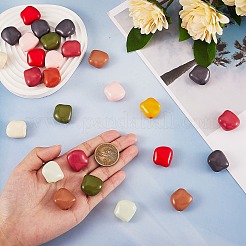 Непрозрачные акриловые бусины&nbsp;OACR-SZ0001-32