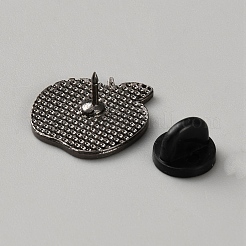 Булавки с яблочной эмалью&nbsp;JEWB-WH0020-089