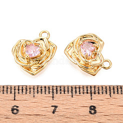 Латунные микро проложить кубического циркония подвески&nbsp;KK-N263-58G