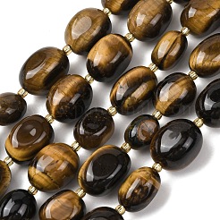 Природных тигровый глаз бисер нитей&nbsp;G-G453-D05-01