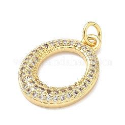 Латунные микро проложить кубического циркония подвески&nbsp;KK-H539-02G