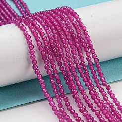 Нити бусин из красного корунда G-L591-A01-01-1