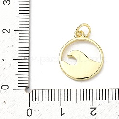 Латунь эмаль подвески&nbsp;KK-H255-21G