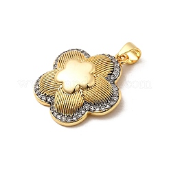 Латунные микро проложить кубического циркония подвески&nbsp;KK-A266-13G